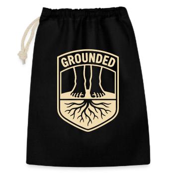 Grounded Mindfulness Balance - Gift Bag 30 x 45 cm - black - Front
