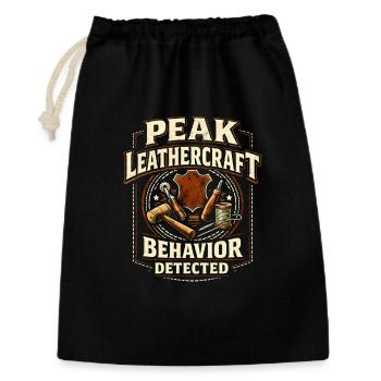 Mode Maximum Fabrication du Cuir | Humour cuir - Sac cadeau 30 x 45 cm - noir - Devant