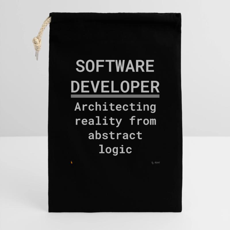 Software Developer: Logic Meets Reality Gift Bag 30 x 45 cm