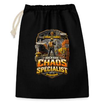 Hafenarbeiter Dockside Chaos Specialist - Gift Bag 30 x 45 cm - black - Front