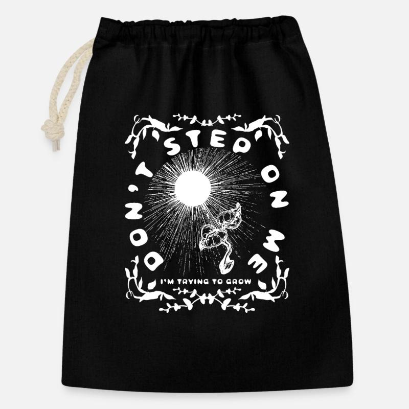 NE ME MARCHE PAS DESSUS - Sac cadeau 30 x 45 cm - noir
