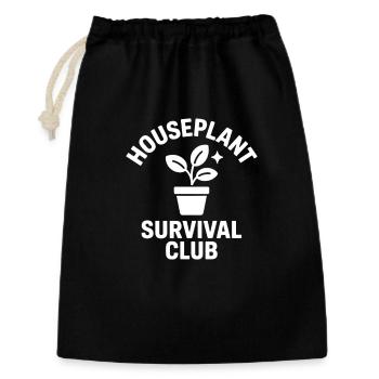 Houseplant Survival Club Plants - Gift Bag 30 x 45 cm - black - Front