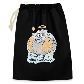 Silky Christmas - Gift Bag 30 x 45 cm - black - Front