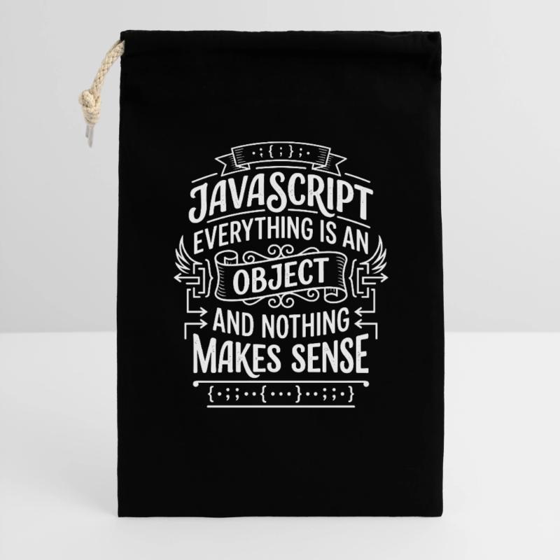 JavaScript: Everything is an object Gift Bag 30 x 45 cm