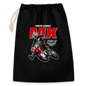 Moto Cross - Supercross - Moto Cross - Offroad - Gift Bag 30 x 45 cm - black - Front