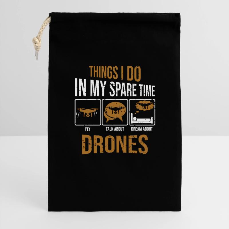 Courses de drones : choses que je fais avec ma machine de course de course Sac cadeau 30 x 45 cm