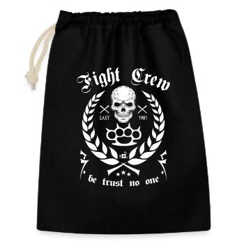 Équipe de combat - Sac cadeau 30 x 45 cm - noir - Devant