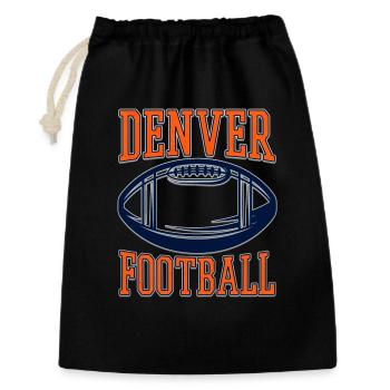 Denver Football Emblem - Gift Bag 30 x 45 cm - black - Front