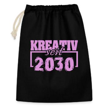2030 - Gift Bag 30 x 45 cm - black - Front