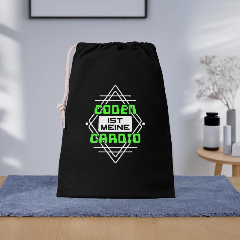 Déclaration de Coden Développeur Computerfreak Scripting Sac cadeau 30 x 45 cm