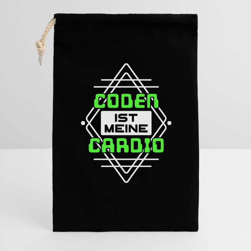 Coden Statement Developer Computerfreak Scripting Gift Bag 30 x 45 cm