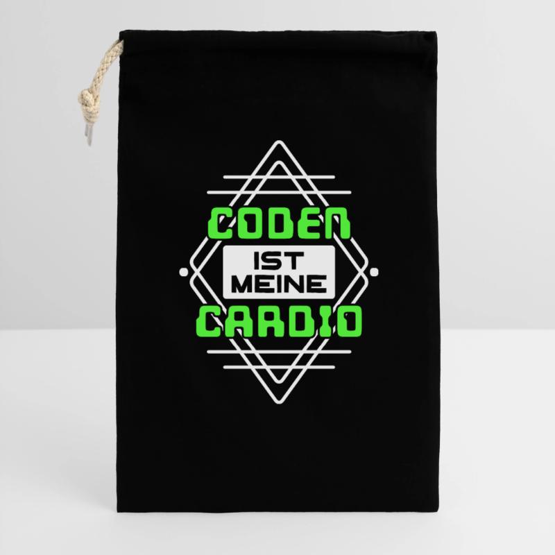 Déclaration de Coden Développeur Computerfreak Scripting Sac cadeau 30 x 45 cm