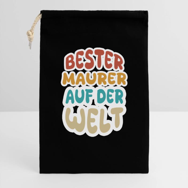 Appointment as a bricklayer Gift Bag 30 x 45 cm