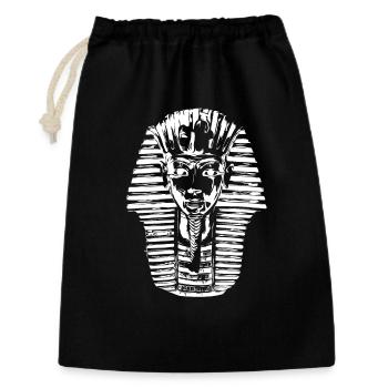 Pharaon Toutankhamon - Sac cadeau 30 x 45 cm - noir - Devant