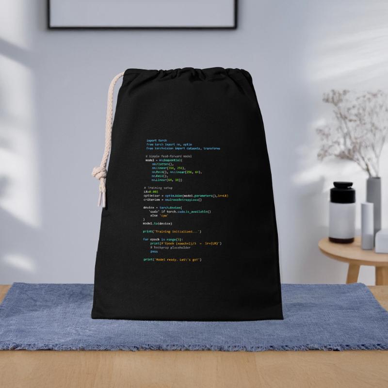 Programmer Humor - Developer Logic and Technology Gift Bag 30 x 45 cm
