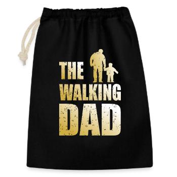 The Walking Dad - Gift Bag 30 x 45 cm - black - Front
