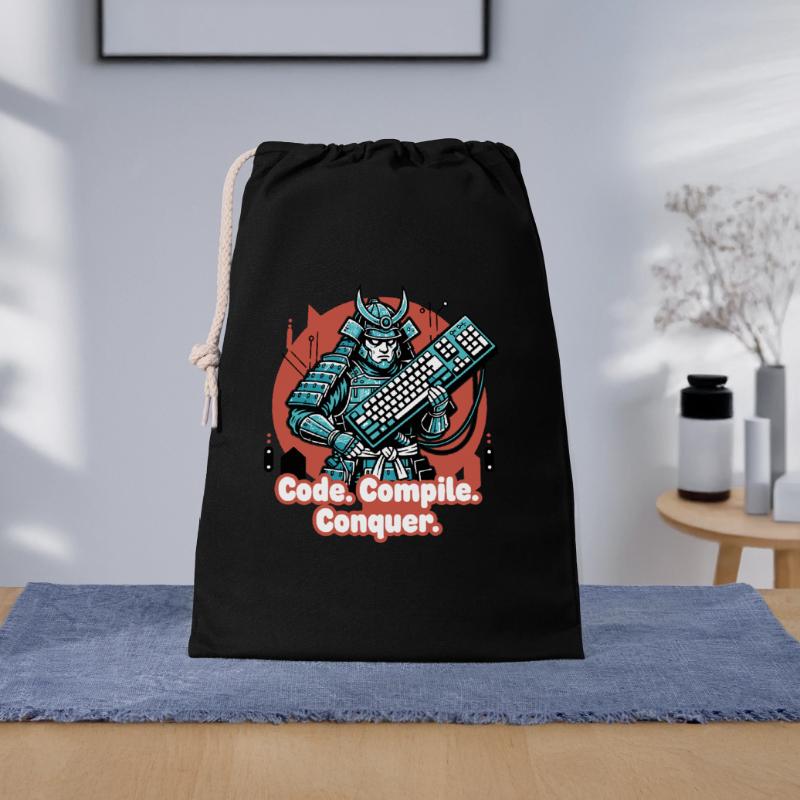 Code Battle Samurai avec clavier Sac cadeau 30 x 45 cm