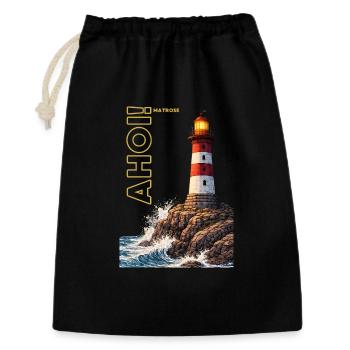 AHOI! Sailor - Gift Bag 30 x 45 cm - black - Front