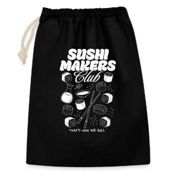 Club des Fabricants de Sushi - Sac cadeau 30 x 45 cm - noir - Devant