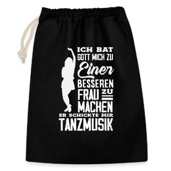 Dance - Gift Bag 30 x 45 cm - black - Front