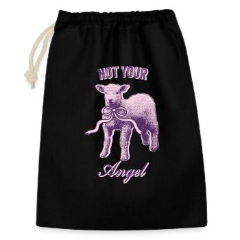 Aesthetic Lamb – Rebellious & Sweet - Gift Bag 30 x 45 cm - black - Front