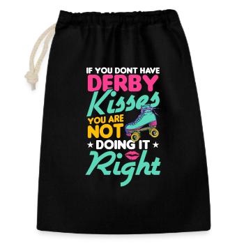 Roller Skate Design - Gift Bag 30 x 45 cm - black - Front