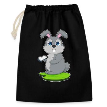 Bunny Book - Gift Bag 30 x 45 cm - black - Front