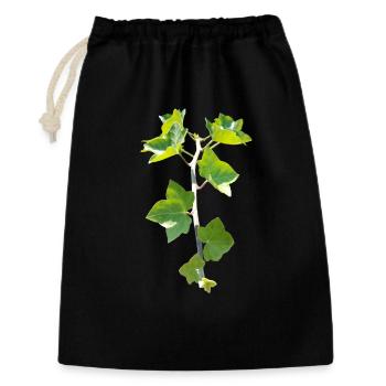 Ivy – Evergreen connection - Gift Bag 30 x 45 cm - black - Front