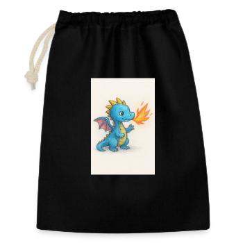 Blue Dragon Spark Breathfire - Gift Bag 30 x 45 cm - black - Front