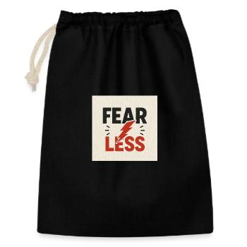 Motivational Power Shock Design - Gift Bag 30 x 45 cm - black - Front