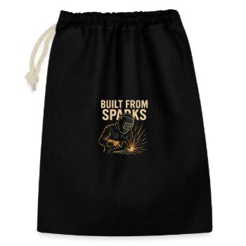 Construit à partir de Sparks Welder Crafts - Sac cadeau 30 x 45 cm - noir - Devant