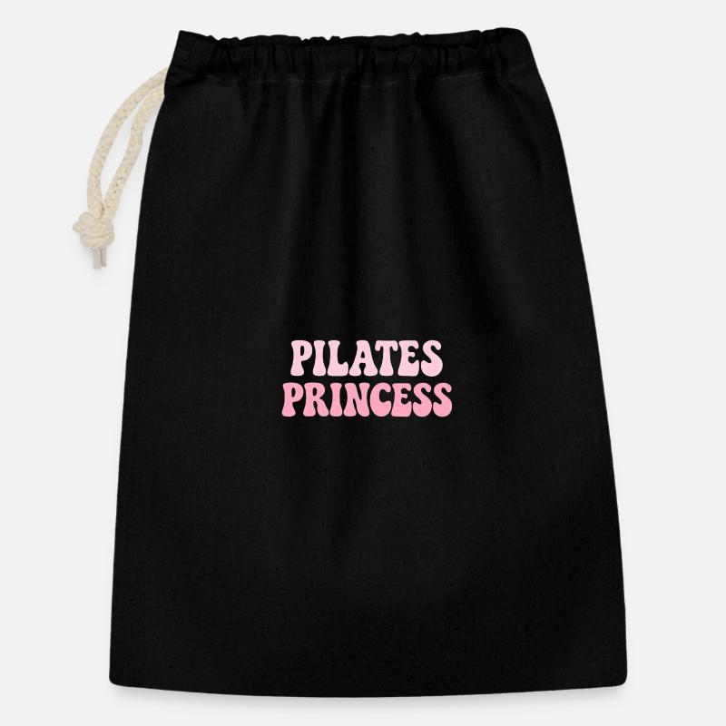 Pilates Princess - Gift Bag 30 x 45 cm - black