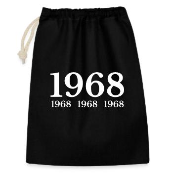 1968 - Gift Bag 30 x 45 cm - black - Front