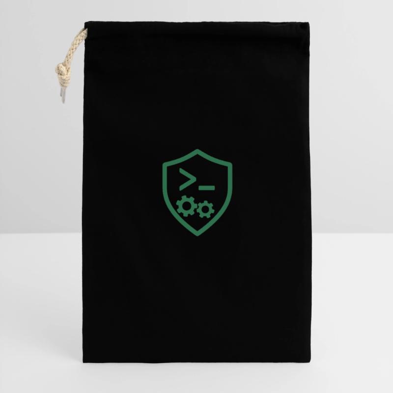 Bouclier de code avec engrenages Sac cadeau 30 x 45 cm