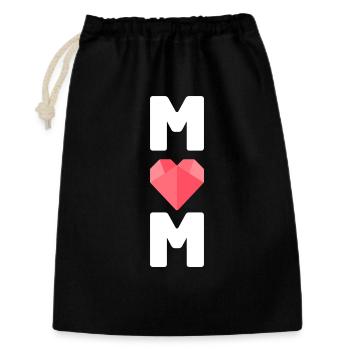 Maman drôle Mamie Motif de cadeau pour la fête des mères Humour - Sac cadeau 30 x 45 cm - noir - Devant