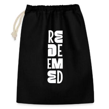 Be still and know Psalm 46:10 Christian Faith - Gift Bag 30 x 45 cm - black - Front