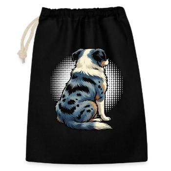 Australian Shepherd Aussie Aussie Owners Aussies - Gift Bag 30 x 45 cm - black - Front