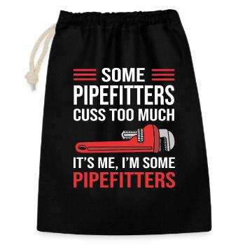 Industrial Locksmith Pipe - Gift Bag 30 x 45 cm - black - Front