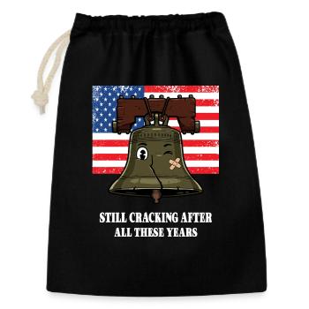Liberty Bell - Gift Bag 30 x 45 cm - black - Front