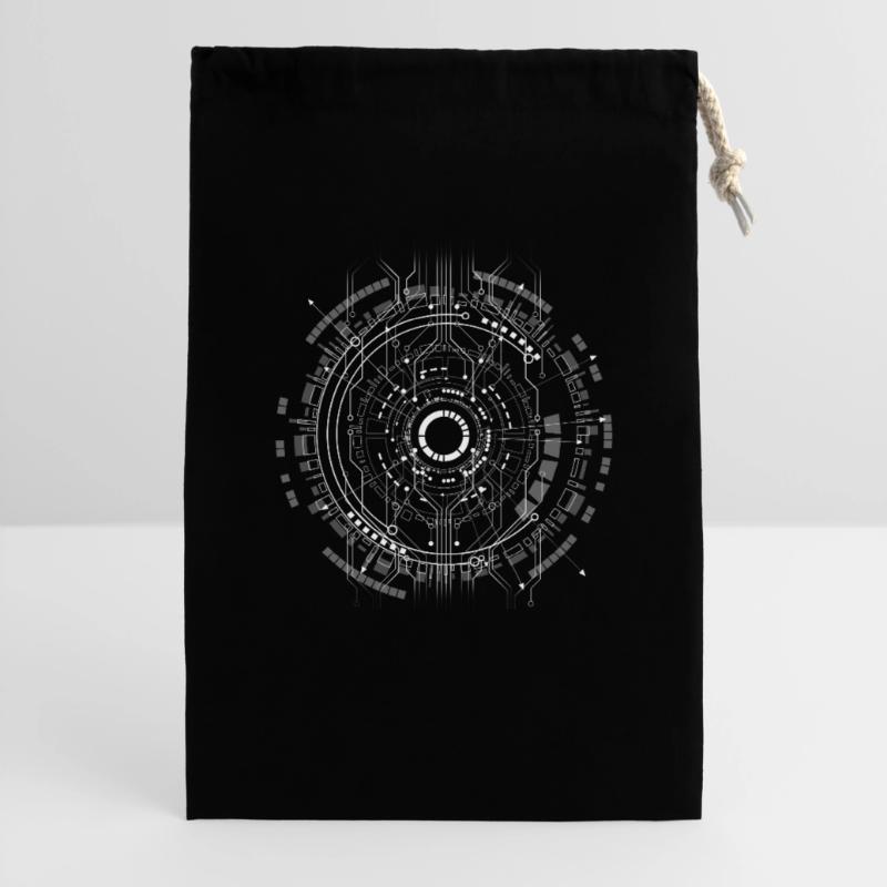 nerd CPU core computer code pc platine geek Hacker Geschenkbeutel aus Baumwolle (30 x 45 cm)