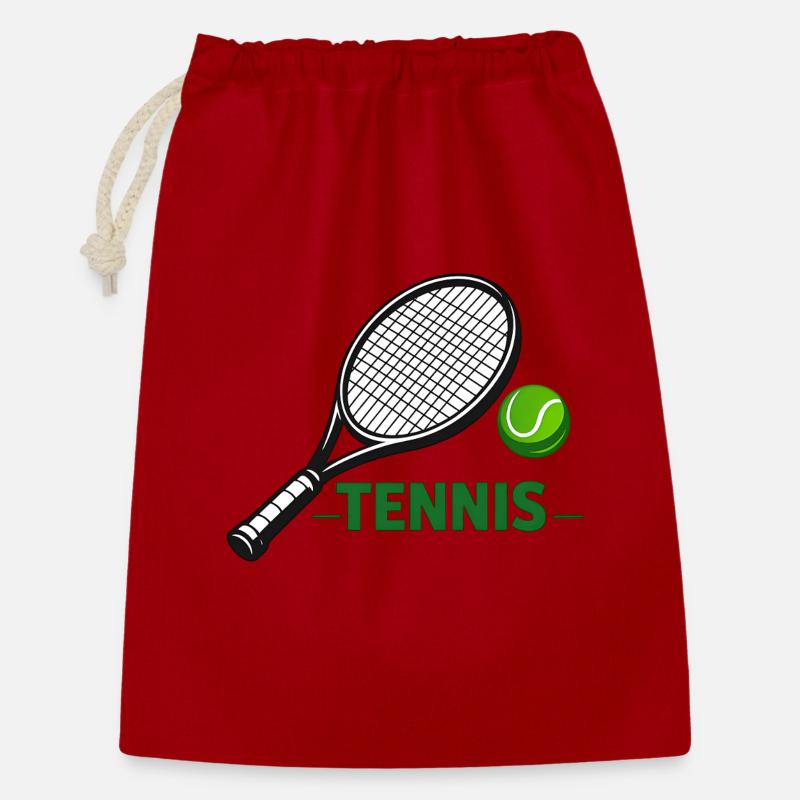 Conception de tennis - Sac cadeau 30 x 45 cm - rouge