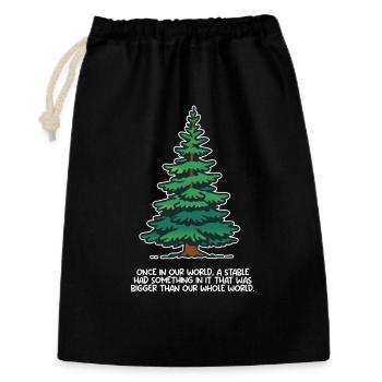Bigger than our whole world 2 - Gift Bag 30 x 45 cm - black - Front
