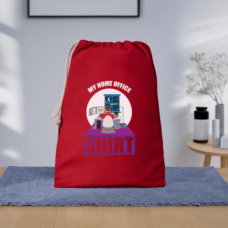 Night Shift Coder Programmer Desk Graphic Geschenkbeutel aus Baumwolle (30 x 45 cm)