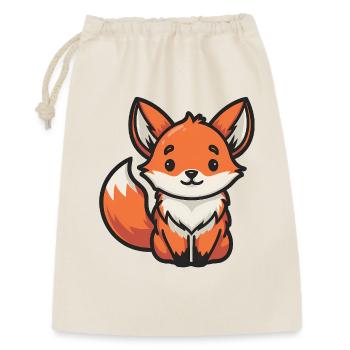 Cute Cartoon Fox Animal Lover - Gift Bag 30 x 45 cm - nature - Front