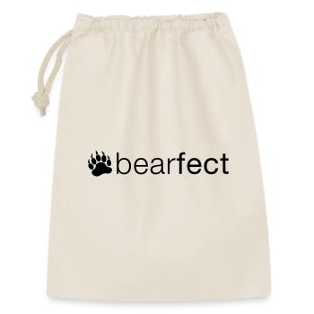 Bearfect - Geschenkbeutel aus Baumwolle (30 x 45 cm) - Natur - Vorne
