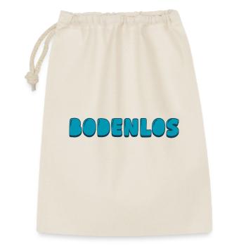 Bodenlos - Geschenkbeutel aus Baumwolle (30 x 45 cm) - Natur - Vorne
