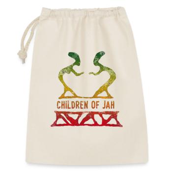 enfants de jah reggae - Sac cadeau 30 x 45 cm - nature - Devant