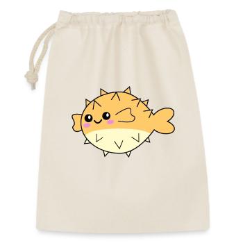 Puffer fish cute animal - Gift Bag 30 x 45 cm - nature - Front
