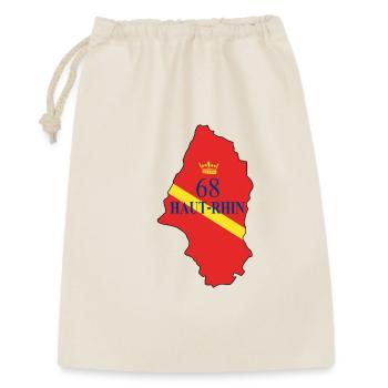 Haut-Rhin - Sac cadeau 30 x 45 cm - nature - Devant