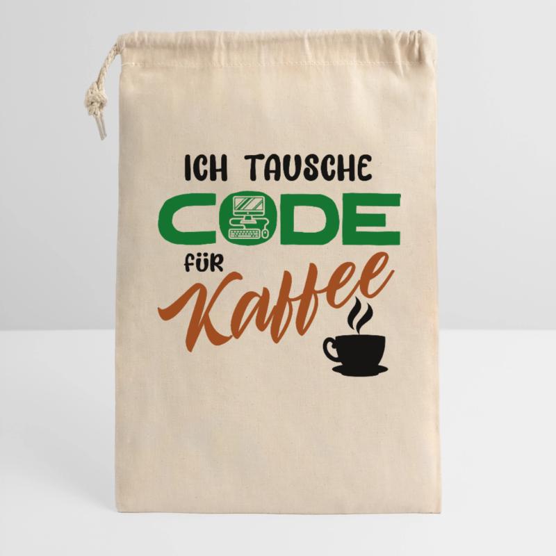 Programmierer Softwareentwickler Developer Code Geschenkbeutel aus Baumwolle (30 x 45 cm)